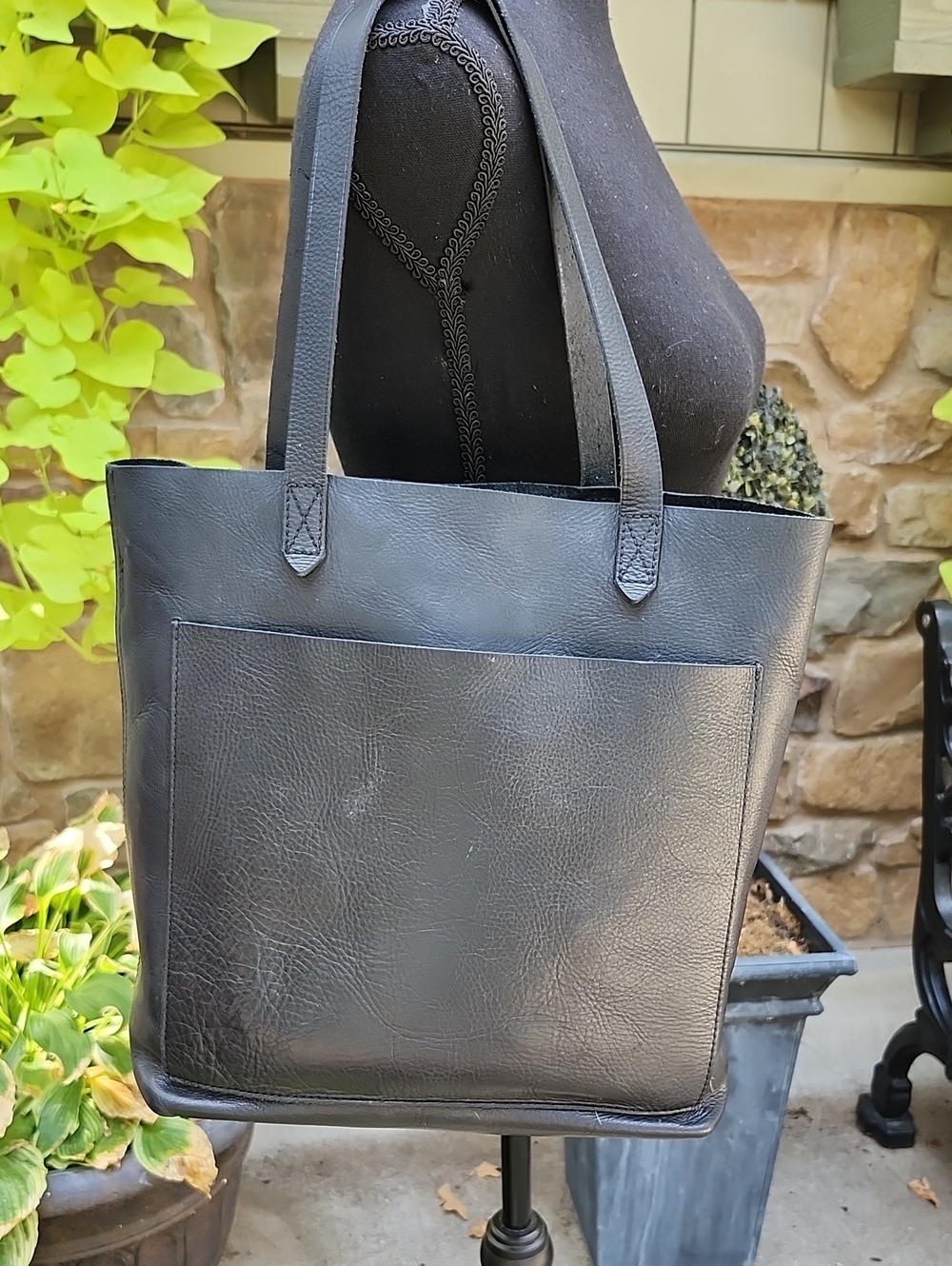 MADEWELL LEATHER TRANSPORT TOTE BAG - Picture 10 of 11